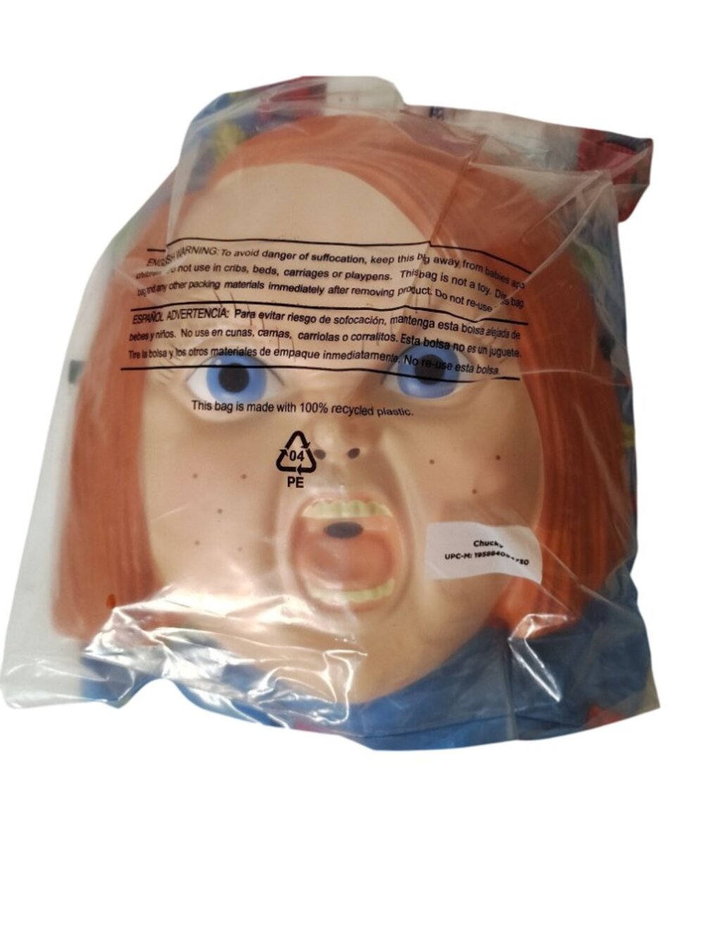 Rubies Boys M (8) Childs Play 2 Chucky Complete Halloween Costume With Mask - Picture 7 of 7